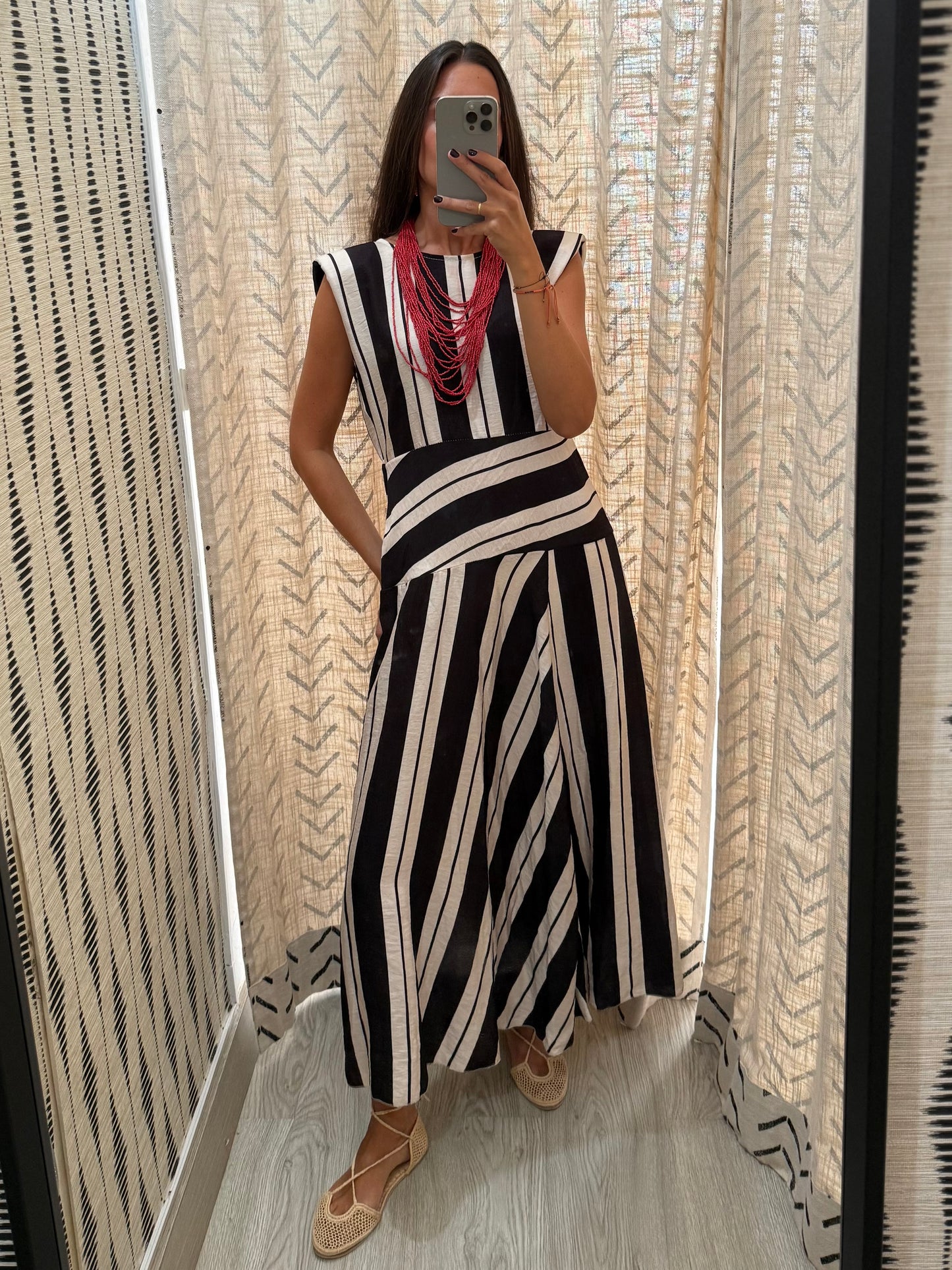 Vestido bicolor