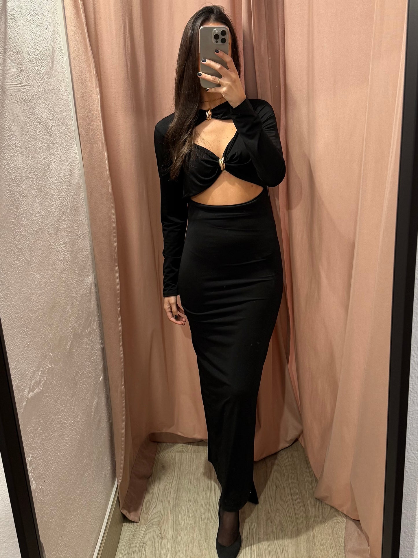 Vestido detalle escote