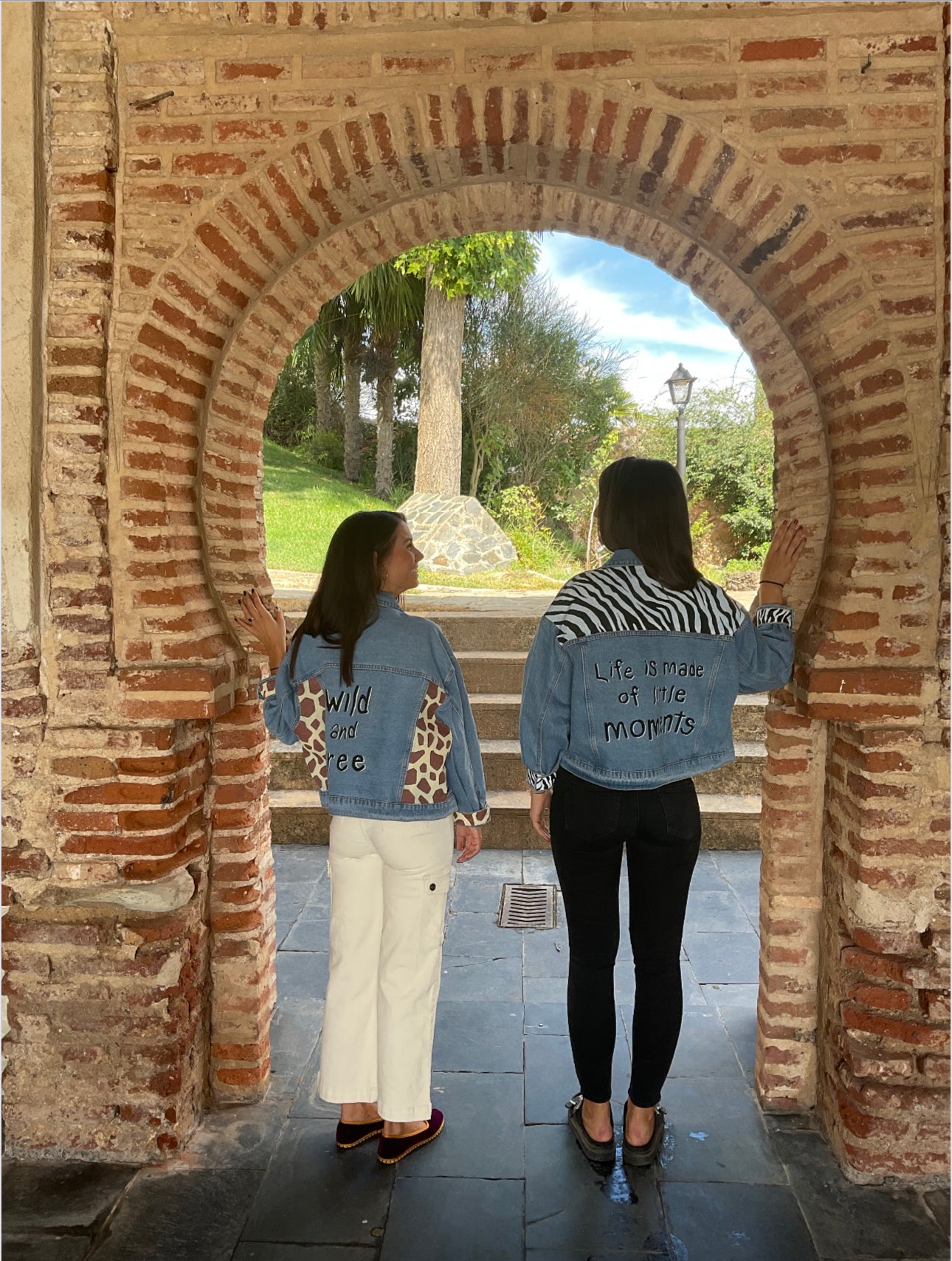 Chaqueta customizada wild and free