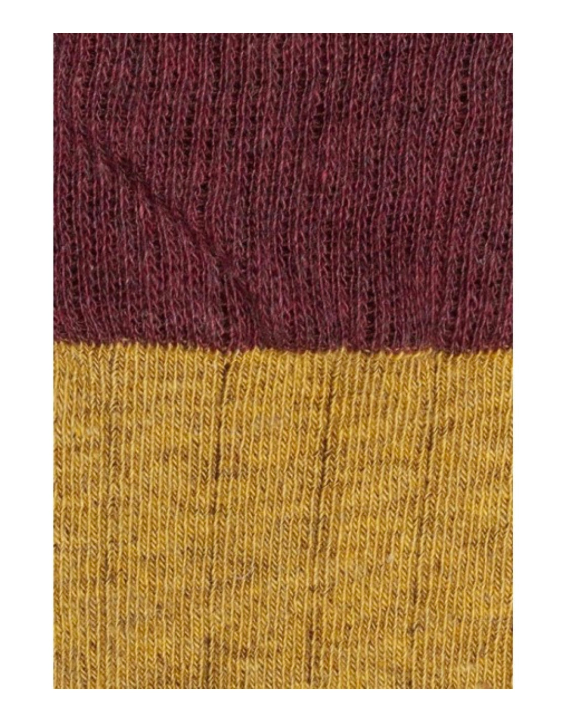 Calcetin caña alta bicolor