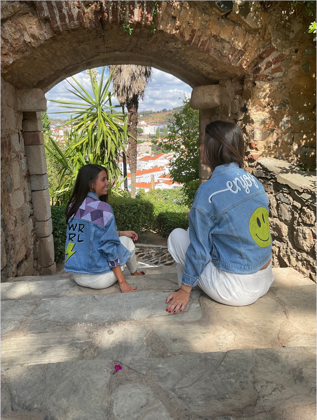 Chaqueta vaquera customizada PWR GRL