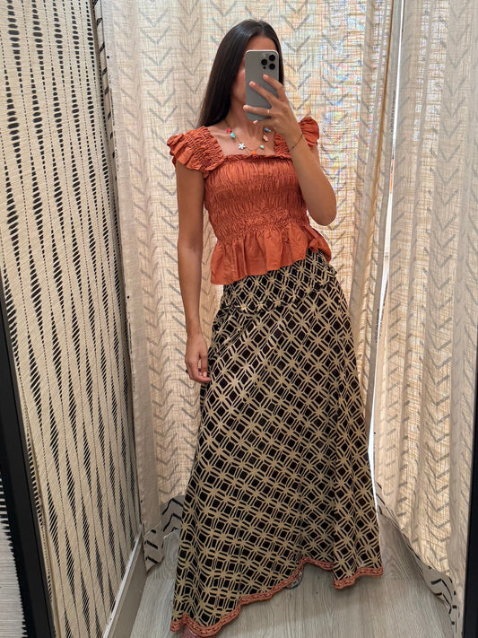 Falda india