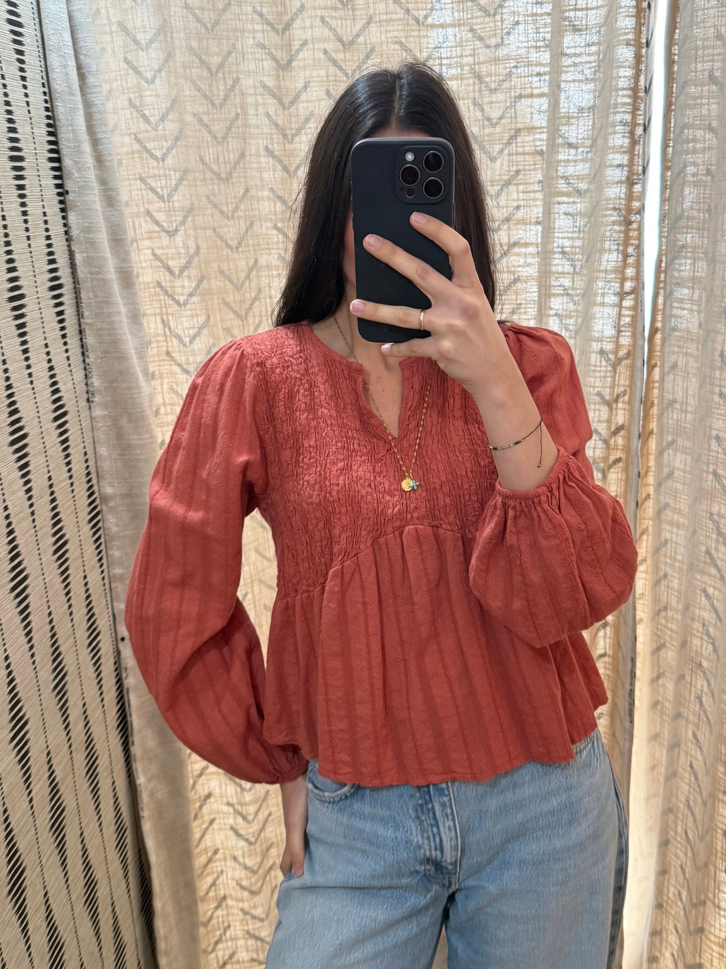 Blusa teja
