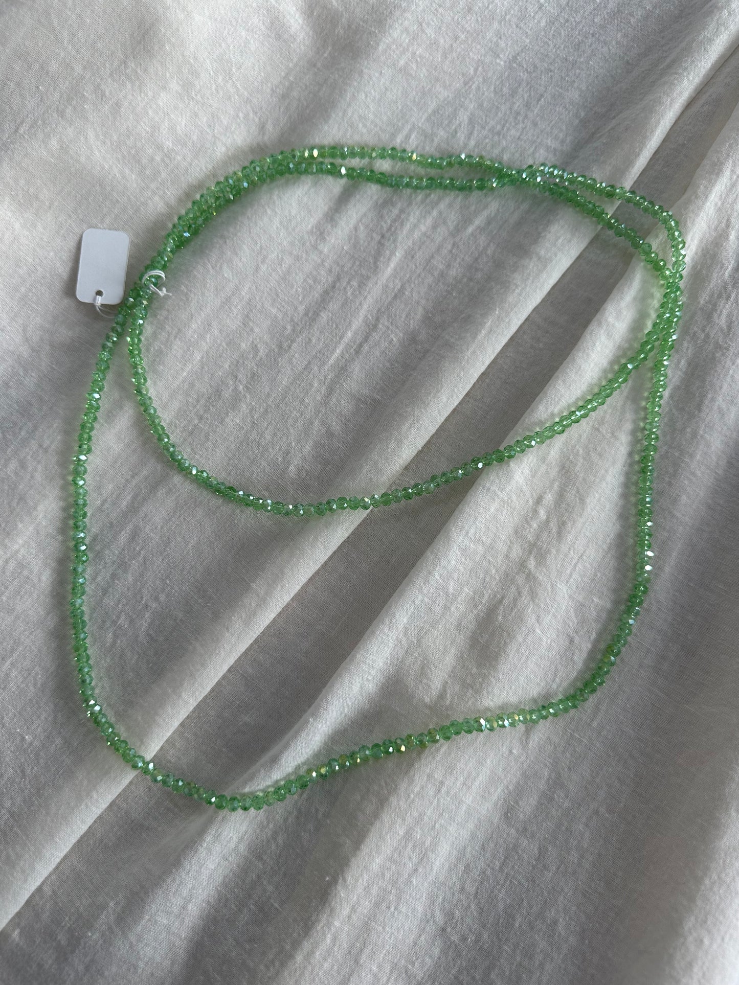 Colgante Perlas verde