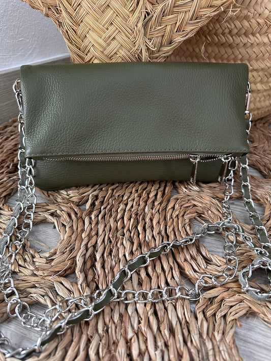 Bolso Zadig piel verde